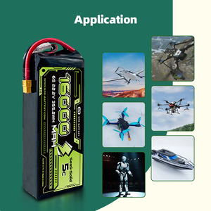 Hot Selling High Density Semi-solid 350wh/kg 6S 12S 10C 10000mah 12000mah 16000mah 22000mah UAVs <b>Drone</b> <b>Battery</b> - Product Image 3