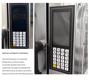 業務用回転式<span class=keywords><strong>5</strong></span>段コンベクションオーブン 電気回転式ベーカリー機器 ロータリー - Product Image 3