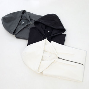 Vestes d'équitation décontractées pour hommes avec logo personnalisé en gros, vestes à capuche à manches longues en coton avec poches - Product Image 3