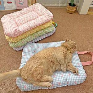 Luxuriöses Ultra-Weiches Plüsch-Hundebett Kissen Einfarbiges Muster Moderner Stil Rutschfest Umweltfreundlich Abnehmbar Waschbar Kartonverpackung - Product Image 1