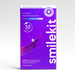 Tiras Blanqueadoras de Dientes con Logotipo Personalizado, 14 Tratamientos, Sin Peróxido, Retienen la Humedad, Material PAP, Marca OEM - Product Image 4