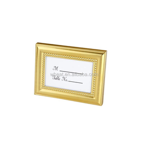 Splendidamente la fabbrica della Cina personalizza il Logo in metallo con cornice <span class=keywords><strong>per</strong></span> foto e segnaposto in rilievo di vetro - Product Image 2