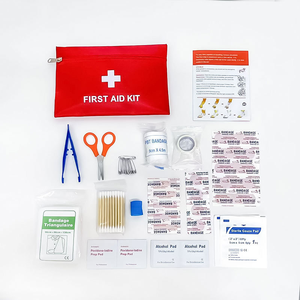 Reistas met basis EHBO-set voor promotionele doeleinden, met medische benodigdheden - Product Image 2