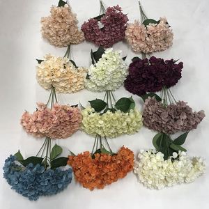 K-0641 Lụa Tú Cầu Hoa Giả Hoa Tú Cầu Hoa Cho Nhà Trang Trí Đám Cưới Tú Cầu Hoa Nhân Tạo - Product Image 3