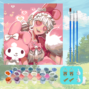 Phim Hoạt Hình Nhân Vật Bộ Sưu Tập Tự Làm Sơn Bằng Số Đơn Giản Dễ Dàng Sử Dụng Acrylic Kỹ Thuật Số Sơn Dầu Cho Trang Trí Nội Thất Cho Phòng Ngủ - Product Image 3