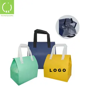 Custom Logo Waterproof Non-Woven Laminated Shopping Bag Keep Warm Constant Temperature Non Woven Fabric