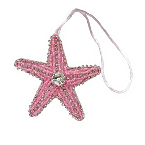 STAR Charms Cotton Christian Children's Customizable Religious Style Girl Gift Handmade Embroidered Crystal Craft Daily Wear - Product Image 1