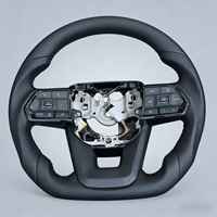 Volante de Cuero en Stock para Toyota rav4, Innova, Vitz Mk5, A90, Axio, Crown Lc120, 4Runner, Prius, Tundra, Tacoma, Land Cruiser