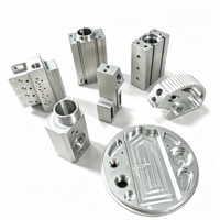Bloc de collecteur hydraulique en aluminium usiné CNC, collecteur de soupape pneumatique en aluminium 6061 personnalisé pour équipement d'automatisation