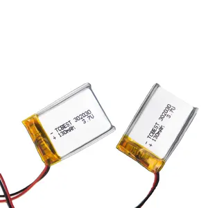 2023 tcmest oem 3. 7v tc302030 140mah פולימר ליתיום ביצועים גבוהים עבור מוצרי אלקטרוניקה