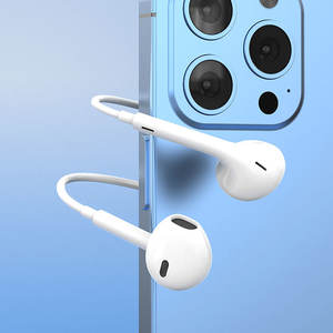 Auricolari Cablati Semi In-Ear VIDVIE 125CM <span class=keywords><strong>Cuffie</strong></span> per Musica e Gaming <span class=keywords><strong>con</strong></span> Connettore Lightning per <span class=keywords><strong>iPhone</strong></span> Plug and Play - Product Image 3