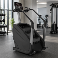 Appareil de fitness pour la gym : Simulateur d'escalade électrique pour entraînement cardio et des muscles du bas du corps – Stair Master Commercial