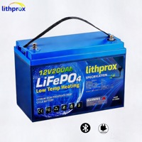 Batterie de chariot élévateur 12V 200AH à technologie LFP avancée, 6000 cycles, sûre et stable pour chariot élévateur à quatre roues, CE RoHS UN38.3 OEM ODM