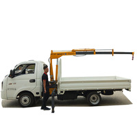 Grue de levage automobile, mini grue de camionnette, télécommande hydraulique, petite grue