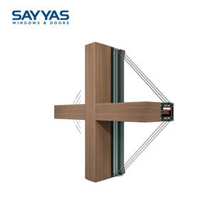 קיר מסך אלומיניום מצופה זכוכית עם פאנל אלומיניום בעיצוב מודרני ועמיד למים, מתוצרת יצרן בהתאמה אישית, עבור מלון - Product Image 6