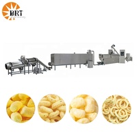 Fabricant de lignes de production de snacks de haute qualité, machine de fabrication de snacks soufflés