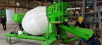 Özelleştirilmiş beton mikser tamburu 1-16CBM