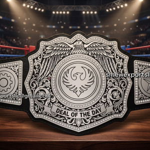 Pro Wrestling Belt 2010 Smackdown Tag Team Championship Belt D Generation X Cinturón de correa de cuero puro de tamaño adulto - Product Image 2