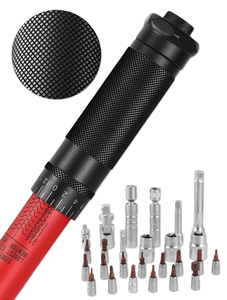 ชุดเครื่องมือประแจทอร์คปรับระดับได้แบบมืออาชีพ 33 ชิ้น ชุดเครื่องมือประแจทอร์คแบบเร็ว ชุดบิตซ็อกเก็ต <span class=keywords><strong>ประแจ</strong></span>หัวเทียน - Product Image 4