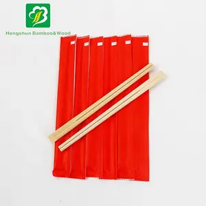 Çin tasarım toptan çin yemek çubukları tek kullanımlık bambu çubukları restoran için