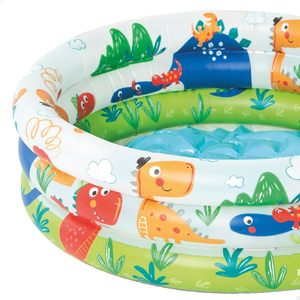 Piscina Gonfiabile per Bambini INTEX 57106 LITTLE SEA PALS in PVC con Simpatici Motivi Animali, Trasparente a Tre Strati - Product Image 3