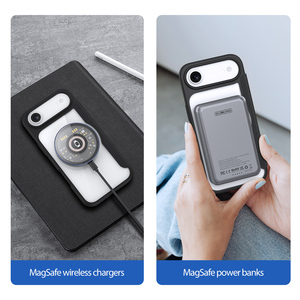 All inclusive phone case suitable for iPhone 17air phone case magnetic flip cover card bag transparent phone case - Product Image 3