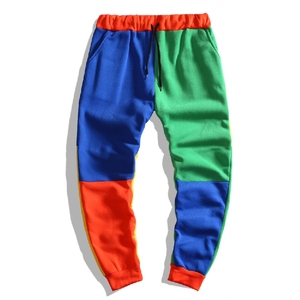 100% algodón Pantalones deportivos unirse Pastel Fitness Jogger pantalones para los hombres - Product Image 1