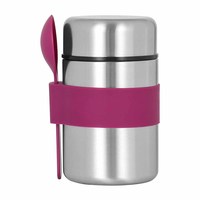 Boîte alimentaire isotherme sous vide en acier inoxydable de haute qualité avec couvercle en PP, écologique, 400 ml, pour réchauffer les repas