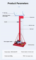 Porte de volet roulant électrique 220V 110V en acier pour tuyau d'incendie d'ascenseur climatisation vente au détail et hôtels-Type d'élingue de câble métallique