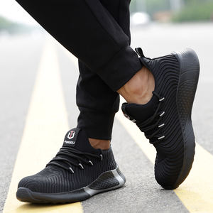 Sepatu Keselamatan Kerja Pria Musim Panas, Anti-Hantam dan Anti-Tusuk, Buatan Pabrik, Desain Khusus, Bernapas - Product Image 3