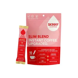 Garcinia Cambogia & Ginseng uygun tek hizmet çubukları anında zayıflama kahve etiyopya organik toz - Product Image 1