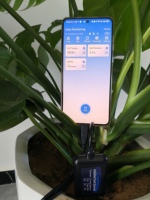Jars Sensor Meter EC temperatur PH tanah RS485 kelembaban tanah nutrisi 7 in 1 portabel untuk pertanian