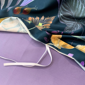 Copripiumino 100% cotone organico anni '60 lungo 3D stampato Set di 4 pezzi per piante da fiore eco-friendly - Product Image 5