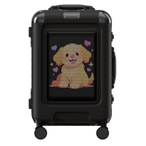 Application mobile <span class=keywords><strong>connectée</strong></span> à un écran d'affichage LED haute définition pour bagages, animation de bagages de voyage, <span class=keywords><strong>valise</strong></span> rotative étanche - Product Image 1