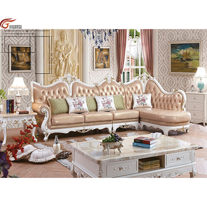 Living room furniture ภาษาอิตาเลี่ยนหนังโซฟาชุดโมเดิร์น WA525 - Product Image 1