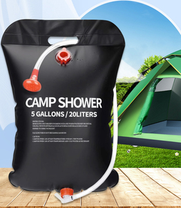 Promotion 20L chauffe-eau <span class=keywords><strong>solaire</strong></span> portable pour camping en plein air PVC sac de tuyau de chauffage 5 gallons <span class=keywords><strong>douche</strong></span> - Product Image 2