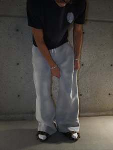 Pantalon de survêtement ample décontracté pour homme, style vintage, 100 % coton épais - Product Image 2
