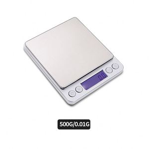 เครื่องชั่งอาหารแบบพกพา จอ LCD สแตนเลสอเนกประสงค์ ชั่งน้ำหนักได้อย่างแม่นยำ - Product Image 1