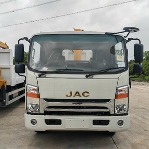 รถบรรทุกดั๊มพ์ JAC 6 ล้อ ติดตั้งเครนบูม 3.2 ตัน รถเครนเคลื่อนที่สำหรับยกสินค้า - Product Image 4