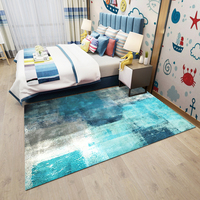 Tapis de salon brillant, couleur vive, design personnalisé, tapis en velours diamanté doré pour la décoration de la maison