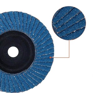 Disques à lamelles 10 pièces - Lot, 200 pièces - Carton, <span class=keywords><strong>Disque</strong></span> pour meuleuse d'angle, grain 80, <span class=keywords><strong>disque</strong></span> à lamelles 5 pouces, zircone alumineuse type 29 - Product Image 3