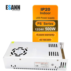 Esann 110V 220V đến 24 V Volt DC 1A 2A 5A 10A 15A 20A 30A 40A 50W 120W 240W 500W 720W 800W 1000W chuyển mạch cung cấp điện - Product Image 1