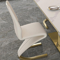 Nouvelle Collection 2025 : Mobilier de Salle à Manger Moderne, Design Personnalisable, Luxe, Table Modulaire en Panneau Brillant avec 6 Chaises en PU