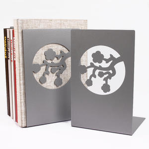 Hete Verkoop Creatieve Metalen Boekensteunen Gepersonaliseerde Boekensteunen Ijzeren Hol - Product Image 1