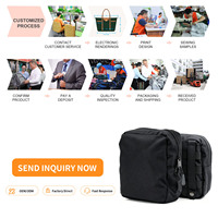 Pochette tactique vide étanche personnalisée doublure de blocage du signal MOLLE Systems sac à clés Faraday