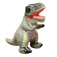 Peluche Dinosaure T-Rex en Coton en Gros, Simulation de Tyrannosaure, Animal en Peluche Décoratif en Vrac, Unisexe, 10cm
