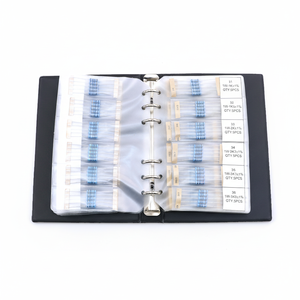 300ชิ้น60ชนิด1% ชุ<span class=keywords><strong>ด</strong></span>ตัวต้านทานฟิล์มโลหะ10K 01R-820K ชุ<span class=keywords><strong>ด</strong></span>ตัวต้านทานตะกั่วแบบทะลุแกนผ่านรู - Product Image 1