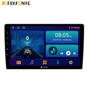 Flysonic-système automobile 9 pouces, avec Wifi, GPS, bluetooth intégré, écran entièrement tactile, Android, en stock