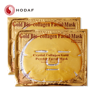 Máscara facial de hidrogel para clareamento da pele, máscara facial de cristal do clareamento da pele, 24k puro, máscara de gel do colágeno para beleza - Product Image 3