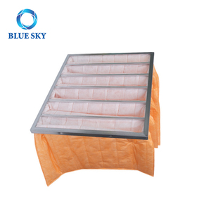 Filtre à <span class=keywords><strong>air</strong></span> de poche de haute qualité en fibre synthétique à efficacité moyenne F5, fournisseur de filtres à <span class=keywords><strong>air</strong></span>, compatible avec les systèmes CVC - Product Image 2